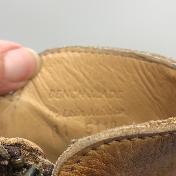 Bed Stu Yell Brown Distressed Booties-Size 11 - Picture 11 of 12